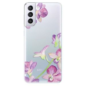 Odolné silikónové puzdro iSaprio - Purple Orchid - Samsung Galaxy S21+ vyobraziť