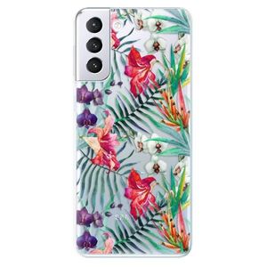 Odolné silikónové puzdro iSaprio - Flower Pattern 03 - Samsung Galaxy S21+ vyobraziť