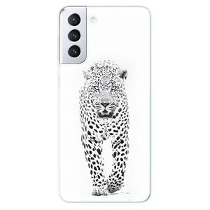 Odolné silikónové puzdro iSaprio - White Jaguar - Samsung Galaxy S21+ vyobraziť