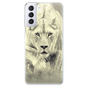 Odolné silikónové puzdro iSaprio - Lioness 01 - Samsung Galaxy S21+ vyobraziť