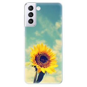 Odolné silikónové puzdro iSaprio - Sunflower 01 - Samsung Galaxy S21+ vyobraziť