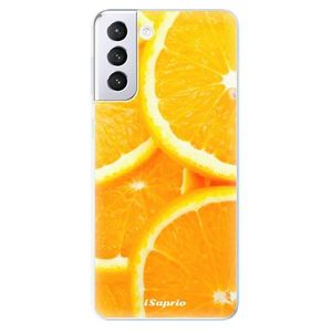 Odolné silikónové puzdro iSaprio - Orange 10 - Samsung Galaxy S21+ vyobraziť