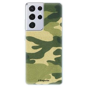 Odolné silikónové puzdro iSaprio - Green Camuflage 01 - Samsung Galaxy S21 Ultra vyobraziť