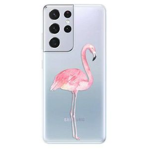 Odolné silikónové puzdro iSaprio - Flamingo 01 - Samsung Galaxy S21 Ultra vyobraziť