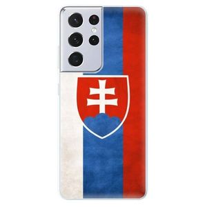 Odolné silikónové puzdro iSaprio - Slovakia Flag - Samsung Galaxy S21 Ultra vyobraziť
