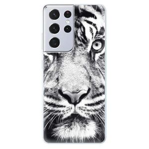 Odolné silikónové puzdro iSaprio - Tiger Face - Samsung Galaxy S21 Ultra vyobraziť