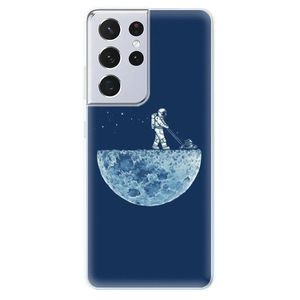 Odolné silikónové puzdro iSaprio - Moon 01 - Samsung Galaxy S21 Ultra vyobraziť