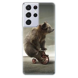 Odolné silikónové puzdro iSaprio - Bear 01 - Samsung Galaxy S21 Ultra vyobraziť