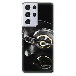 Odolné silikónové puzdro iSaprio - Headphones 02 - Samsung Galaxy S21 Ultra vyobraziť