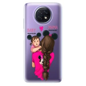 Odolné silikónové puzdro iSaprio - Mama Mouse Brunette and Girl - Xiaomi Redmi Note 9T vyobraziť