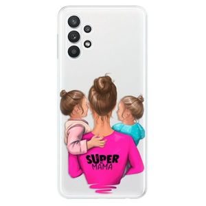 Odolné silikónové puzdro iSaprio - Super Mama - Two Girls - Samsung Galaxy A32 vyobraziť