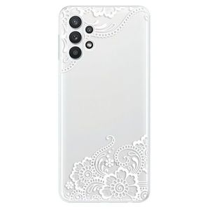 Odolné silikónové puzdro iSaprio - White Lace 02 - Samsung Galaxy A32 vyobraziť