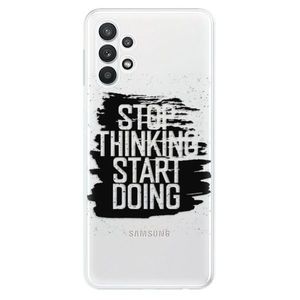 Odolné silikónové puzdro iSaprio - Start Doing - black - Samsung Galaxy A32 vyobraziť