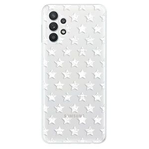 Odolné silikónové puzdro iSaprio - Stars Pattern - white - Samsung Galaxy A32 vyobraziť