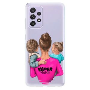 Odolné silikónové puzdro iSaprio - Super Mama - Boy and Girl - Samsung Galaxy A52/A52 5G vyobraziť