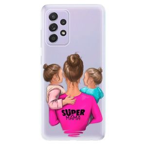 Odolné silikónové puzdro iSaprio - Super Mama - Two Girls - Samsung Galaxy A52/A52 5G vyobraziť
