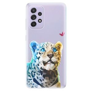 Odolné silikónové puzdro iSaprio - Leopard With Butterfly - Samsung Galaxy A52/A52 5G vyobraziť