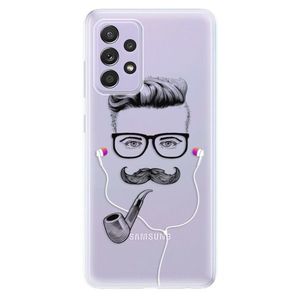 Odolné silikónové puzdro iSaprio - Man With Headphones 01 - Samsung Galaxy A52/A52 5G vyobraziť