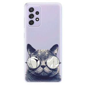 Odolné silikónové puzdro iSaprio - Crazy Cat 01 - Samsung Galaxy A52/A52 5G vyobraziť