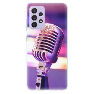 Odolné silikónové puzdro iSaprio - Vintage Microphone - Samsung Galaxy A52/A52 5G vyobraziť