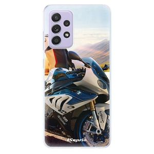 Odolné silikónové puzdro iSaprio - Motorcycle 10 - Samsung Galaxy A52/A52 5G vyobraziť