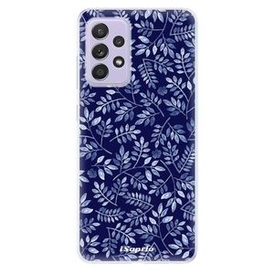 Odolné silikónové puzdro iSaprio - Blue Leaves 05 - Samsung Galaxy A52/A52 5G vyobraziť