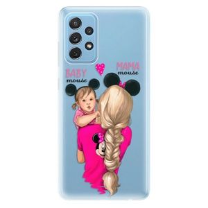 Odolné silikónové puzdro iSaprio - Mama Mouse Blond and Girl - Samsung Galaxy A72 vyobraziť