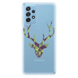 Odolné silikónové puzdro iSaprio - Deer Green - Samsung Galaxy A72 vyobraziť
