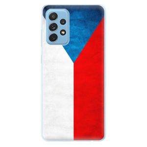 Odolné silikónové puzdro iSaprio - Czech Flag - Samsung Galaxy A72 vyobraziť