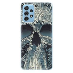 Odolné silikónové puzdro iSaprio - Abstract Skull - Samsung Galaxy A72 vyobraziť
