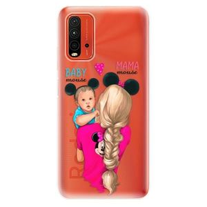 Odolné silikónové puzdro iSaprio - Mama Mouse Blonde and Boy - Xiaomi Redmi 9T vyobraziť