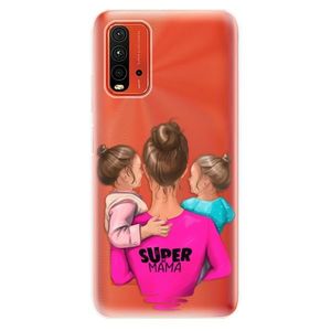 Odolné silikónové puzdro iSaprio - Super Mama - Two Girls - Xiaomi Redmi 9T vyobraziť