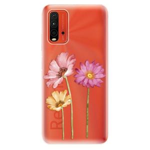 Odolné silikónové puzdro iSaprio - Three Flowers - Xiaomi Redmi 9T vyobraziť