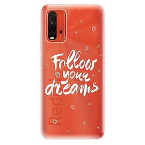 Odolné silikónové puzdro iSaprio - Follow Your Dreams - white - Xiaomi Redmi 9T vyobraziť