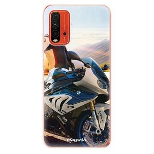 Odolné silikónové puzdro iSaprio - Motorcycle 10 - Xiaomi Redmi 9T vyobraziť