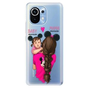 Odolné silikónové puzdro iSaprio - Mama Mouse Brunette and Girl - Xiaomi Mi 11 vyobraziť