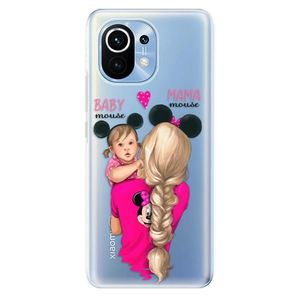 Odolné silikónové puzdro iSaprio - Mama Mouse Blond and Girl - Xiaomi Mi 11 vyobraziť