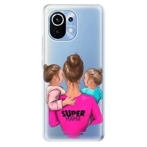 Odolné silikónové puzdro iSaprio - Super Mama - Two Girls - Xiaomi Mi 11 vyobraziť