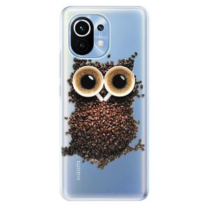 Odolné silikónové puzdro iSaprio - Owl And Coffee - Xiaomi Mi 11 vyobraziť