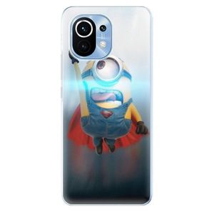 Odolné silikónové puzdro iSaprio - Mimons Superman 02 - Xiaomi Mi 11 vyobraziť