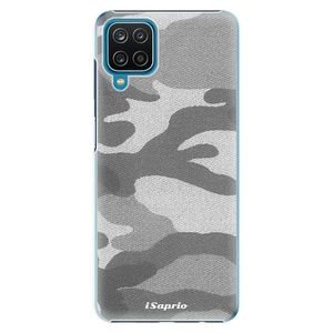 Plastové puzdro iSaprio - Gray Camuflage 02 - Samsung Galaxy A12 vyobraziť