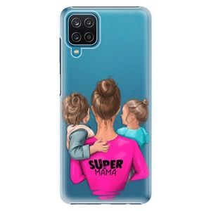 Plastové puzdro iSaprio - Super Mama - Boy and Girl - Samsung Galaxy A12 vyobraziť
