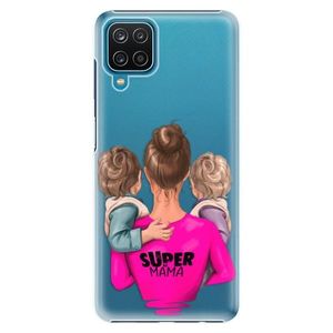 Plastové puzdro iSaprio - Super Mama - Two Boys - Samsung Galaxy A12 vyobraziť