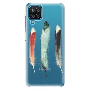 Plastové puzdro iSaprio - Three Feathers - Samsung Galaxy A12 vyobraziť