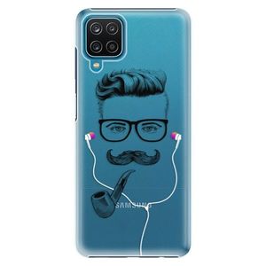 Plastové puzdro iSaprio - Man With Headphones 01 - Samsung Galaxy A12 vyobraziť