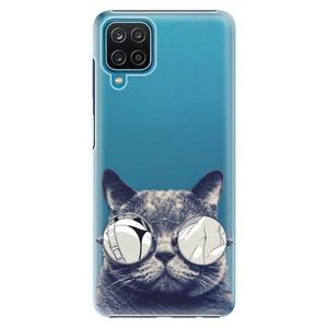 Plastové puzdro iSaprio - Crazy Cat 01 - Samsung Galaxy A12 vyobraziť