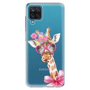 Plastové puzdro iSaprio - Lady Giraffe - Samsung Galaxy A12 vyobraziť