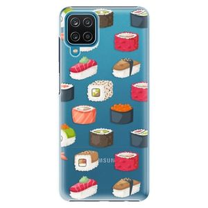 Plastové puzdro iSaprio - Sushi Pattern - Samsung Galaxy A12 vyobraziť
