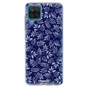 Plastové puzdro iSaprio - Blue Leaves 05 - Samsung Galaxy A12 vyobraziť