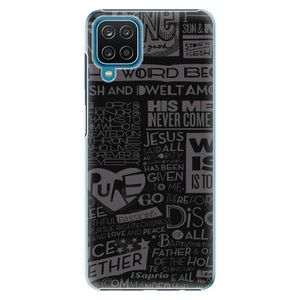 Plastové puzdro iSaprio - Text 01 - Samsung Galaxy A12 vyobraziť